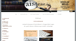 Desktop Screenshot of aistear.ie